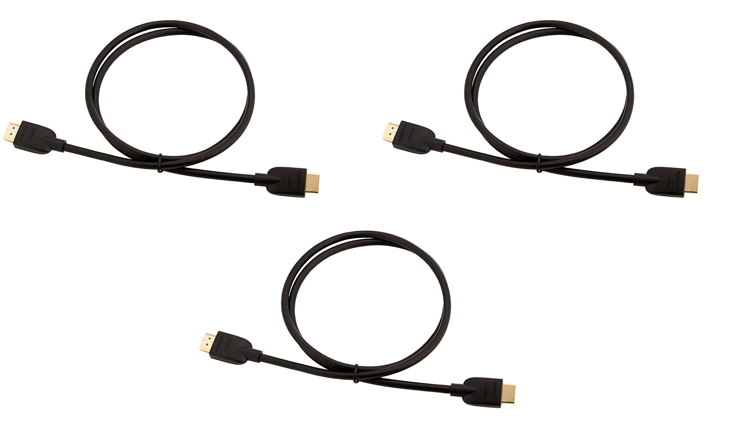 15m HDMI ケーブル3本セット Amazon | Amazonベーシック HDMI ケーブル ハイスピード 4K ARC